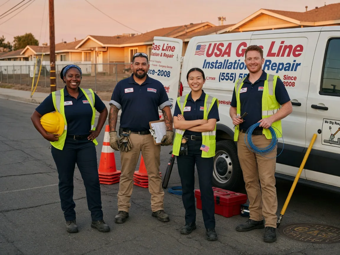 Gas Line Installation company in Owens Cross Roads, AL